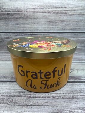 Grateful AF Pumpkin Candle